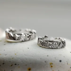 Handmade gold wedding rings MONT Thumbnail