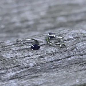 LEANA elegant sapphire rings Thumbnail