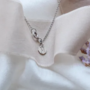 Authentic silver pendant with a pineapple shape with VINI diamond Thumbnail