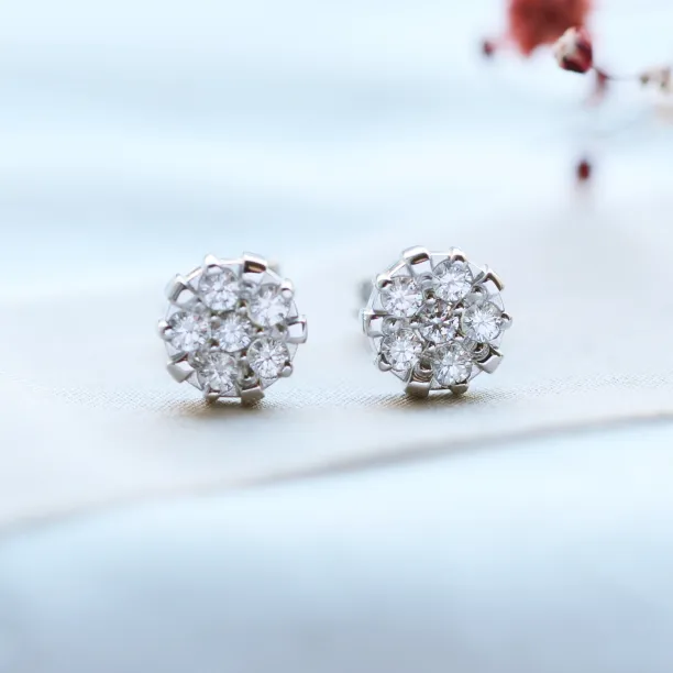 GRACI classic silver zirkons earrings Image