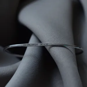 Solid silver bracelet with an accurate GRINDA engraving Thumbnail