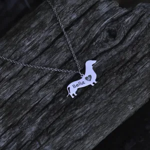 DOGY silver pendant in the shape of your pet Thumbnail