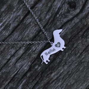 DOGY silver pendant in the shape of your pet Thumbnail