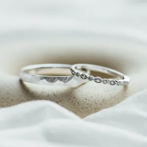 Gold diamond wedding rings LATI