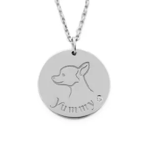 YUM gold diamond pendant for the pet lovers Thumbnail