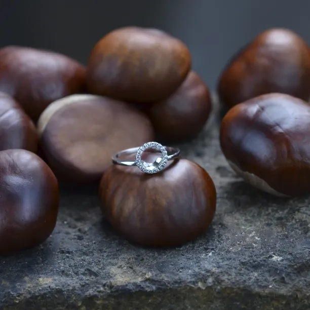 MIFI authentic gold diamond ring Image