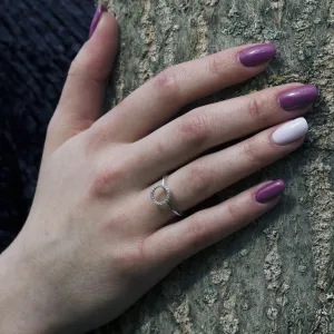 MIFI authentic gold diamond ring Thumbnail