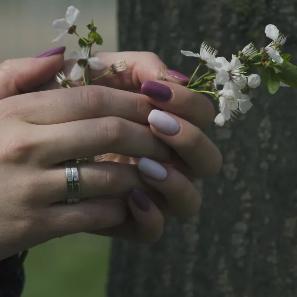 Simple gold wedding rings LAVINA Image