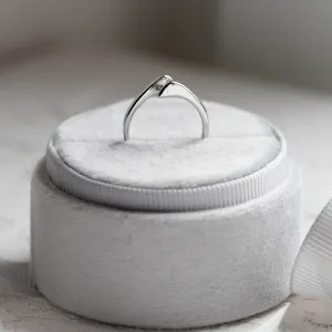 LEA sophisticated gold diamond engagement ring Thumbnail