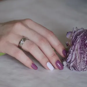 VESTA classic gold diamond wedding rings Thumbnail