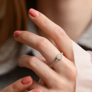 ERIA gold diamond ring Thumbnail