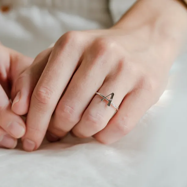 SKIBI name diamond ring Image