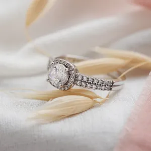 KATI gold diamond engagement ring Thumbnail