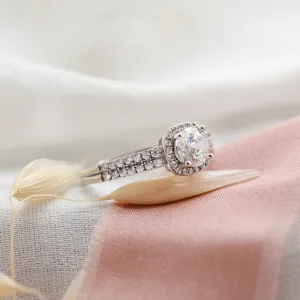 KATI gold diamond engagement ring Thumbnail