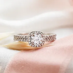 KATI gold diamond engagement ring Thumbnail
