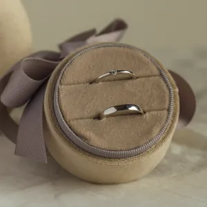 Classic gold diamond wedding rings TAUPE Thumbnail