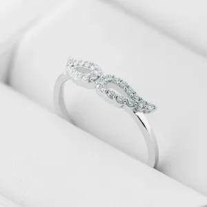 DOVEK wings shape gold diamond ring Thumbnail