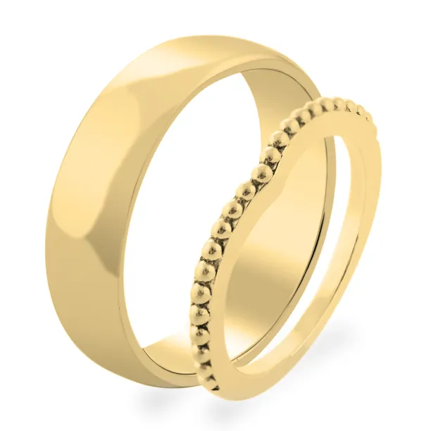 RENDO authentic gold wedding rings Image