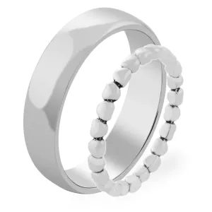 RINDAL heart shape gold wedding ring Thumbnail