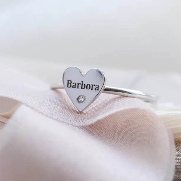 BELE name gold diamond ring Image