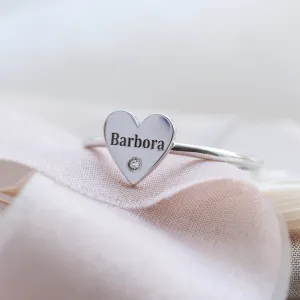 BELE name gold diamond ring Thumbnail