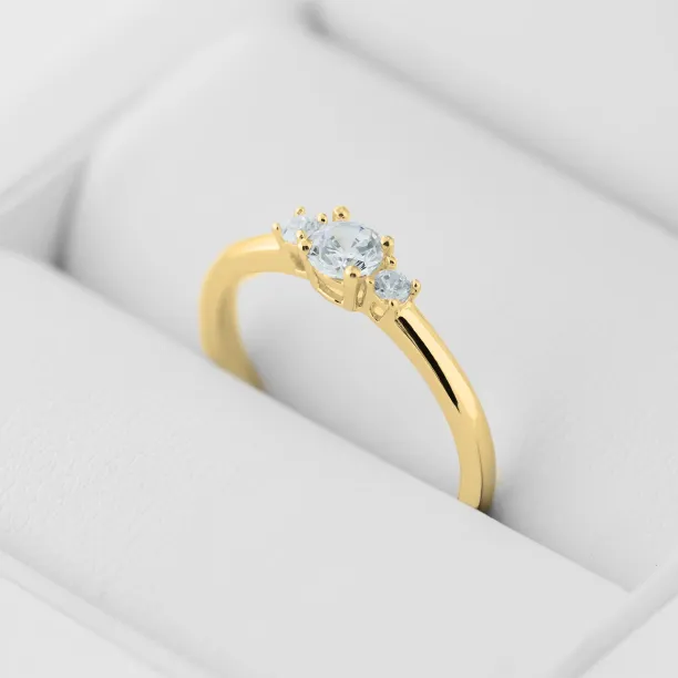 ARETE gold diamond ring Image