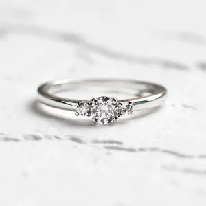 ARETE gold diamond ring