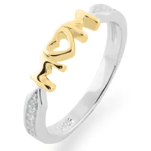 HAVME combination gold diamond dress ring Thumbnail