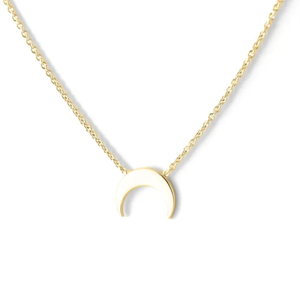 VITKE crescent-shape gold necklace Image