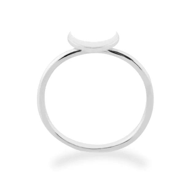 MISE crescent shape gold ring  Image