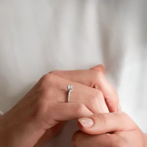 RISTE diamond engagement ring 0.4ct Thumbnail