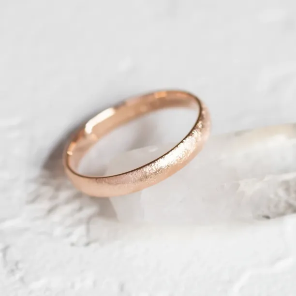Original textured wedding rings KAWI Image