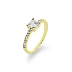 VIBKE gold and diamond 0.6ct dressing engagement ring Thumbnail