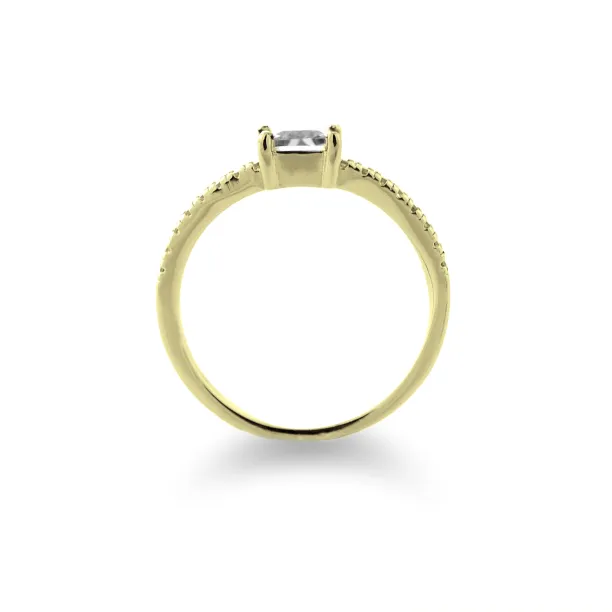 VIBKE gold and diamond 0.6ct dressing engagement ring Image