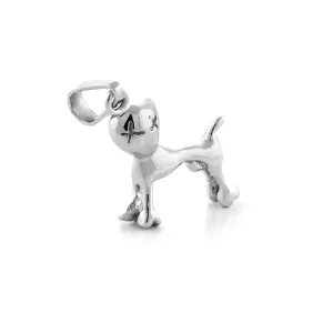BANDE original silver pendant with the dog figure Thumbnail
