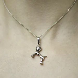 BANDE original silver pendant with the dog figure Thumbnail