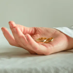 D-SHAPE wedding yellow gold rings MONTANA Thumbnail