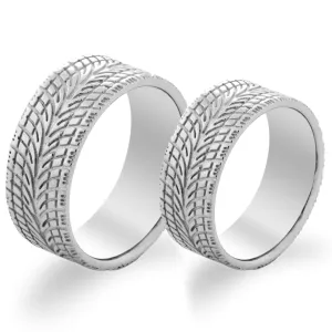Unusual wedding rings with unique finish BRUGATA Thumbnail