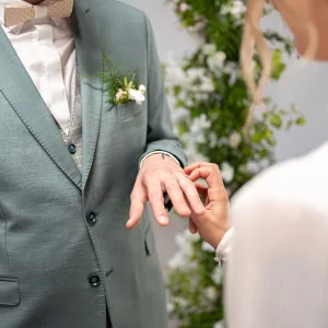 Minimalist wedding rings FLATEN Thumbnail