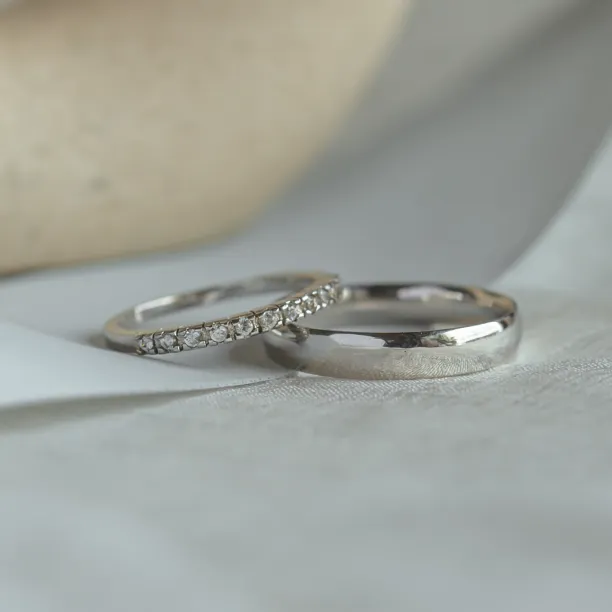 Diamond wedding rings BARSET Image