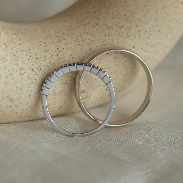 Diamond wedding rings BARSET Image