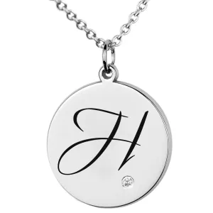 Minimalist necklace with engraving option ALTA Thumbnail