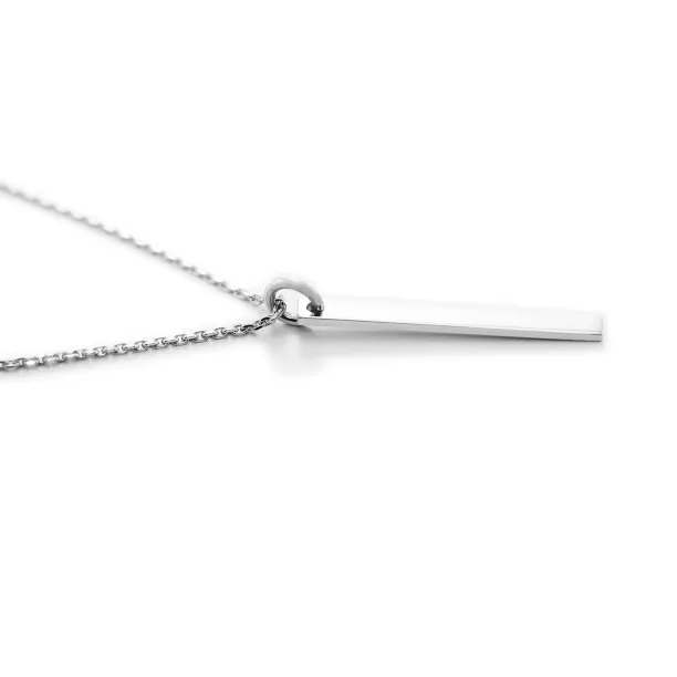 Minimalist necklace with engraving option ODDA Image