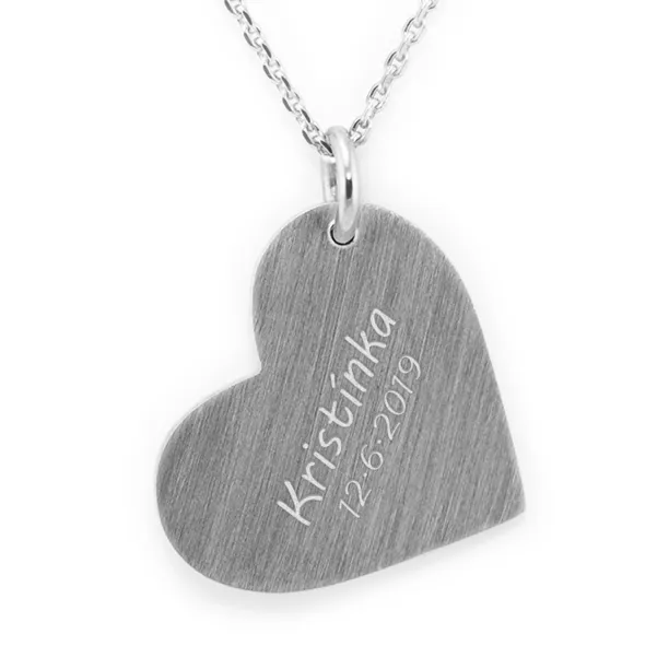 Heart shaped pendant MOSS Image