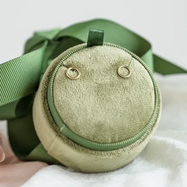 Gold karma earrings USKE Image