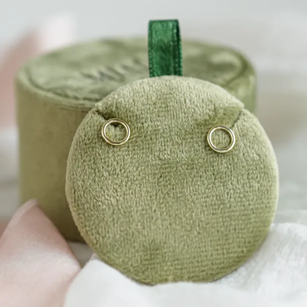 Gold karma earrings USKE Image