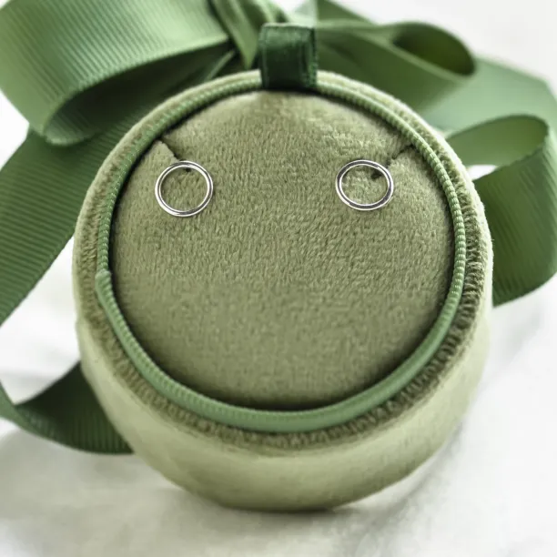 Gold karma earrings USKE Image