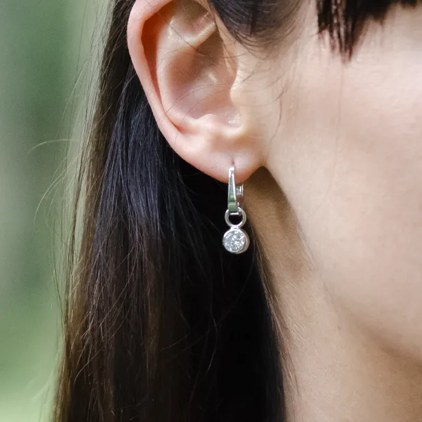 Earrings with zirkons  TULLE Image