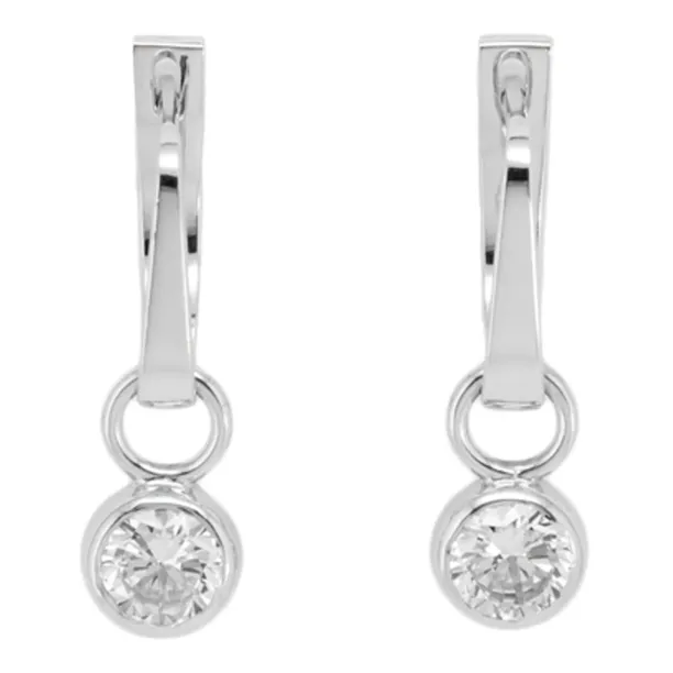 Earrings with zirkons  TULLE Image