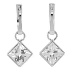 Silver earrings with princess zirkons TUSSE Thumbnail